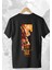 Demon Slayer: Kimetsu No Yaiba Rengoku Baskılı Oversized Anime Tshirt 1