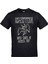 Siyah LED Zeppelin United States Of America 1977 Baskılı Tshirt 1