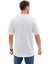 Erkek Frank Oversize Beyaz T-Shirt 5