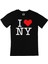 I Love Ny Siyah Tişört 1