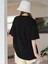 Kadın Siyah Hope Baskılı Oversize T-Shirt 3