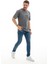 Erkek Frank Oversize Gri T-Shirt 4
