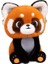 35 cm Altın Oyma Üç Kardeş Küçük Panda Sevimli Peluş Oyuncak (Yurt Dışından) 1