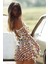 Gold Pullu Pareo File Elbise 3