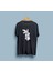 Oversize West Side Tabelaları Tasarımlı Unisex T-Shirt 1