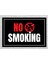 No Smoking - Uyarı Tabela Levhası 24X34 cm Polikarbon 1