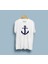 Oversize Çapa Baskılı Unisex T-Shirt 1