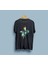 Oversize Deniz Kızı Tasarım Unisex T-Shirt 1