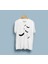 Oversize Yarasa Baskılı Tasarım T-Shirt 1