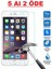 iphone 7/8 Plus Uyumlu Ekran Koruyucu 9h Temperli Kırılmaz Cam Sert Şeffaf 3