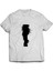 Oversize Siyah Şarapnel Parçalı Unisex T-Shirt 1