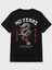 Baskılı Siyah T-Shirt No Fears Ejderha 5