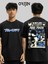 Blue Lock Isagi Yoichi Ön Arka Baskılı Siyah Tshirt 1