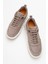 Erkek Rahat Taban Comfort Casual Ayakkabı Gerçek Deri Fr 252290 Nubuk Vizon 5
