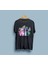 Oversize Stitch And Angel Tasarım Unisex T-Shirt 1