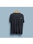 Oversize Siyah 8 Bilardo Topu Tasarım Unisex T-Shirt 1