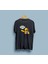 Oversize Karikatür Ha Ha! Tasarım Unisex T-Shirt 1