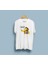 Oversize Karikatür Ha Ha! Tasarım Unisex T-Shirt 1