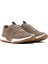 Erkek Gri Bağcıklı Nubuk Deri Sneaker 25SFD6413V3 3