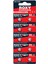 Ag0 LR63/LR521/379 10 Mah Alkalin Düğme Pil 10 Lu Paket 1