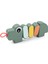 Twist & Turn Croco Yeşil Ahşap Bebek Oyuncağı, 6 Ay+, Motor Becer Desteği 1