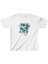 Unisex Çocuk Baskılı T-Shirt - Beyaz 1