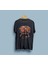 Oversize Barbekü Izgara Tasarım Unisex T-Shirt 1