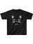 Unisex Çocuk Baskılı T-Shirt - Siyah 1