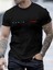 Oversize Fit Bisiklet Yaka Creative Yazı Baskılı Tişört 1