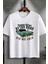 Tasarım Retro Road Baskılı %100 Pamuk T-Shirt 1