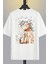 Tasarım One Piece Monkey Nika Gear 5 Anime Baskılı Oversize T-Shirt 1