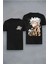 Tasarım One Piece Monkey Nika Gear 5 Anime Baskılı Oversize T-Shirt 3