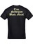 Dark Throne True Norwegian Black Metal Unisex Ön Arka Baskılı Siyah Tshirt 2
