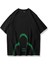 Oversize Unisex Hello World Tshirt Siyah 2