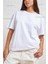 Unisex 3'lü Oversize Basic T-Shirt (Siyah-Beyaz-Mavi) 2