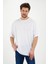 Erkek Oversize Baskılı Pamuklu Bisiklet Yaka Kısa Kollu T-Shirt 1