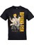 Banana Fish Ash Lynx Eiji Okumura Anime Baskılı Siyah Tshirt 1