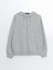 Lcwaıkıkı Classic Kapüşonlu Oversize Kadın Fermuarlı Sweatshirt (S5) 5
