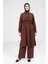 Koyu Kahve Tunik Pantolon Takım 9240 1
