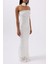 Straplez Dantel Maxi Elbise 4