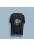 Oversize Van Gogh Şapkalı Portre Tasarım Unisex T-Shirt 1