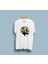 Oversize Ada / Gezgin / Gün Batımı ve Palmiyeler Tasarım Unisex T-Shirt 1