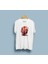 Oversize Renkli Insan Suratı Tasarım Unisex T-Shirt 1