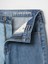 Kız Çocuk Mavi Low Rise Stride Patchwork Jean Pantolon 3