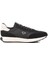Siyah-Beyaz Hakiki Deri Erkek Sneaker 3Y1530-E320 M 3