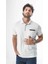 Polo Yaka Düğmeli Cepli Erkek T-SHIRT-6274 2