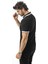Büyük Beden Polo Yaka Cepli Yakası Çıtçıtlı T-SHIRT-6317 2