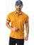 Pamuklu Yumuşak Dokulu Kumaş Polo Yaka Düğmeli T-SHIRT-6291 4
