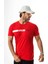 Büyük Beden Bisiklet Yaka Regular Fit Baskılı ve Nakışlı T-SHIRT-MSL-2189 1