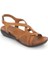 Venüs 206y Kadın Günlük Ultra Comfort Deri Sandalet 1